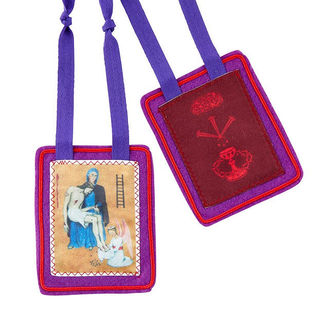 Benediction and Protection Purple Scapular Giant