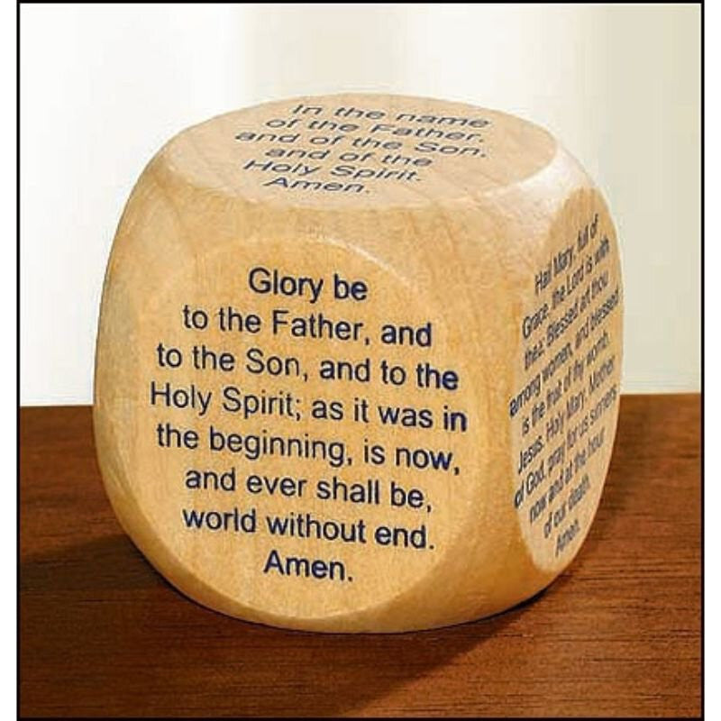 Favorite Catholic Prayer Cube