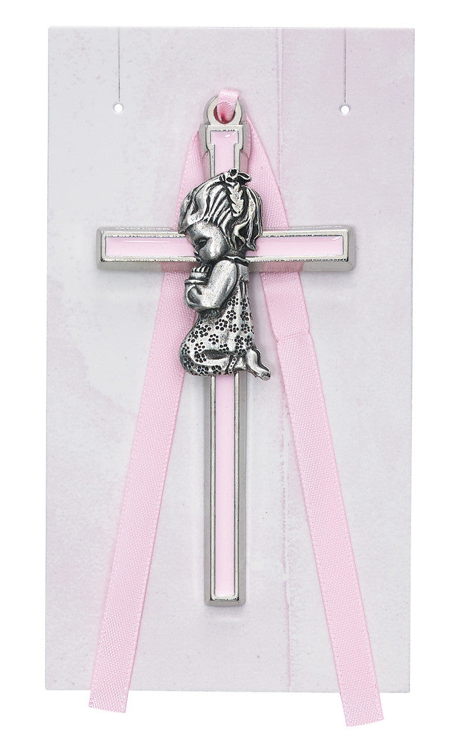 Crib Cross Pink Girl