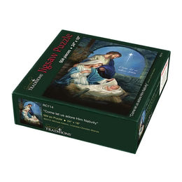 Come Let Us Adore Him Nativity Jigsaw