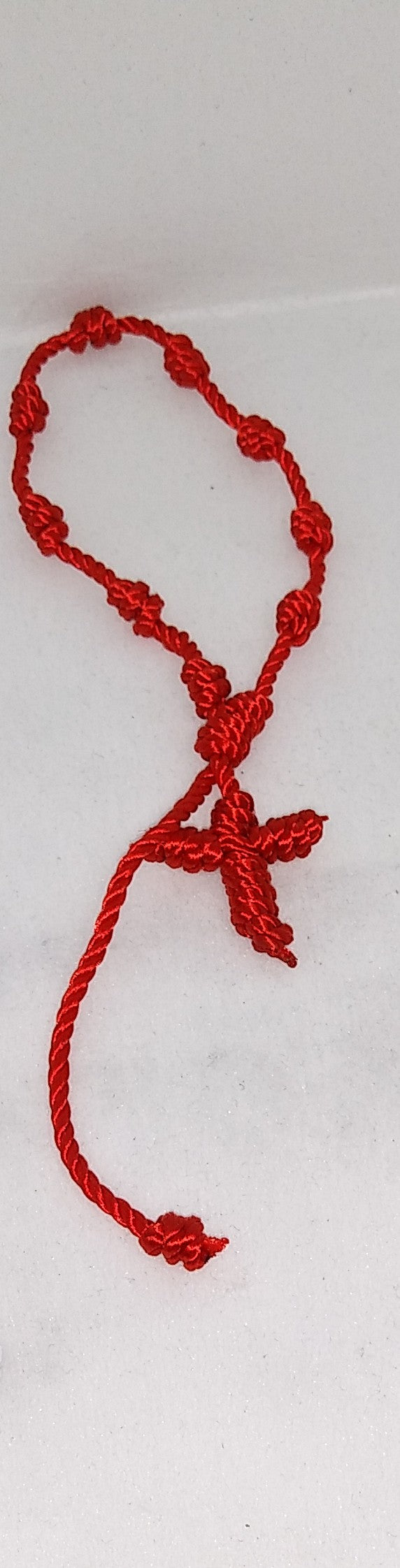 Knotted Rosary Adjustable Bracelet