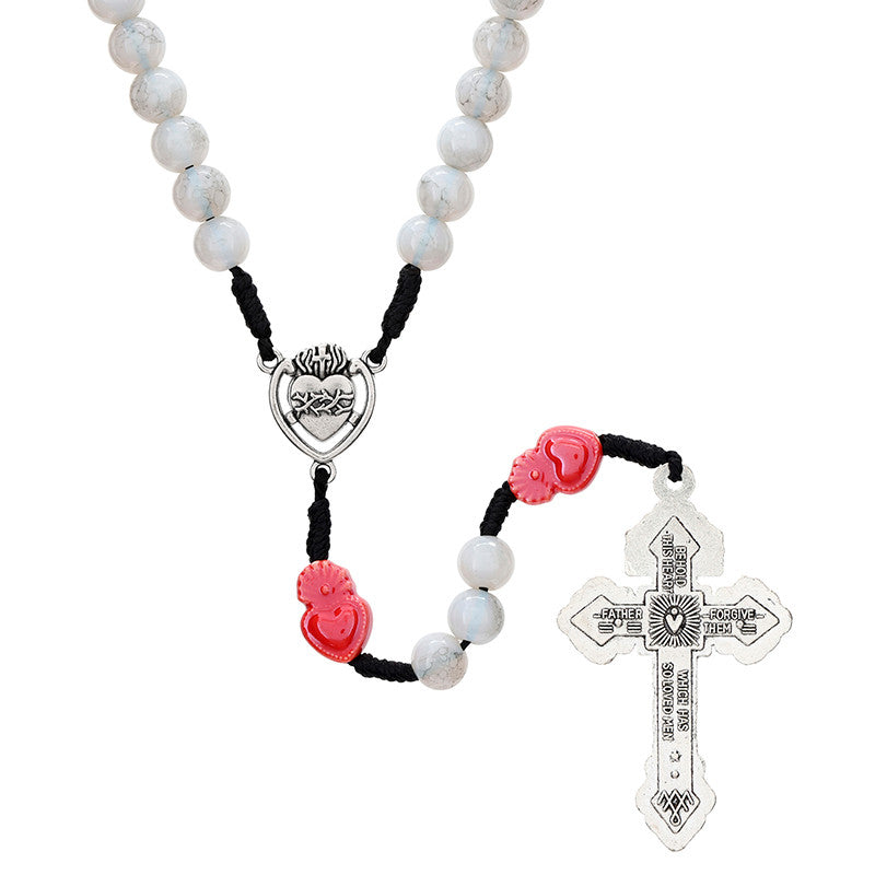 Sacred Heart of Jesus Corded Rosary