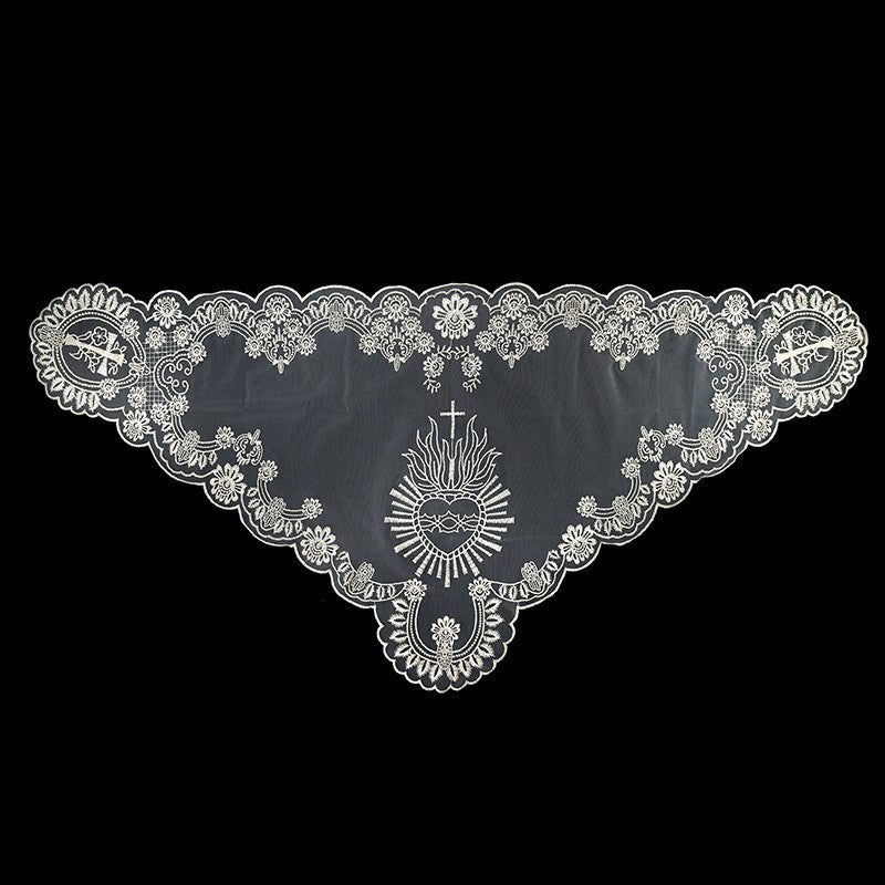 Champagne Sacred Heart Chapel Veil