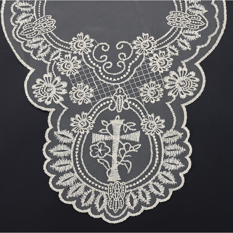 Champagne Sacred Heart Chapel Veil