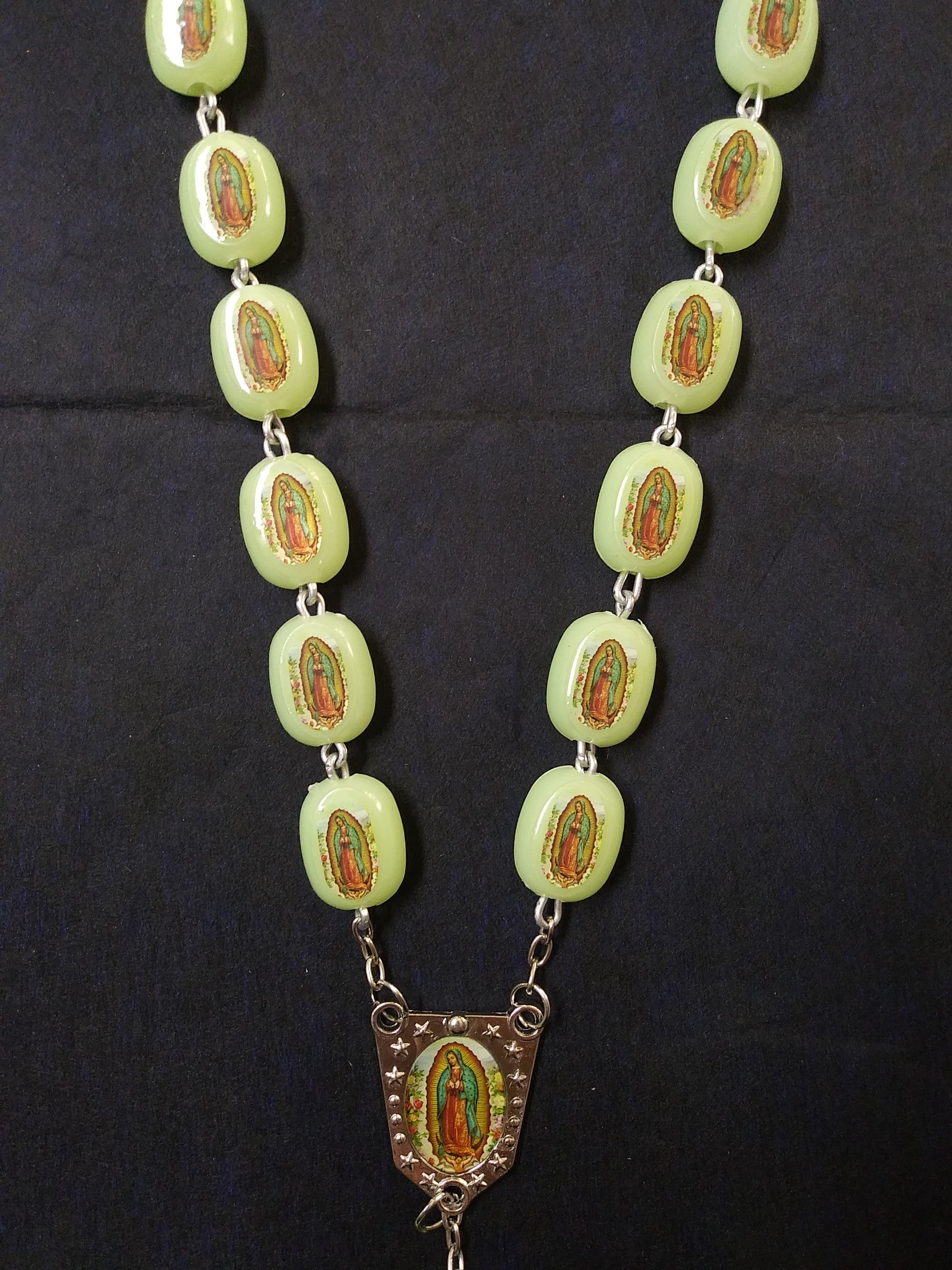 Wall Rosary Our Lady Of Guadalupe Beads