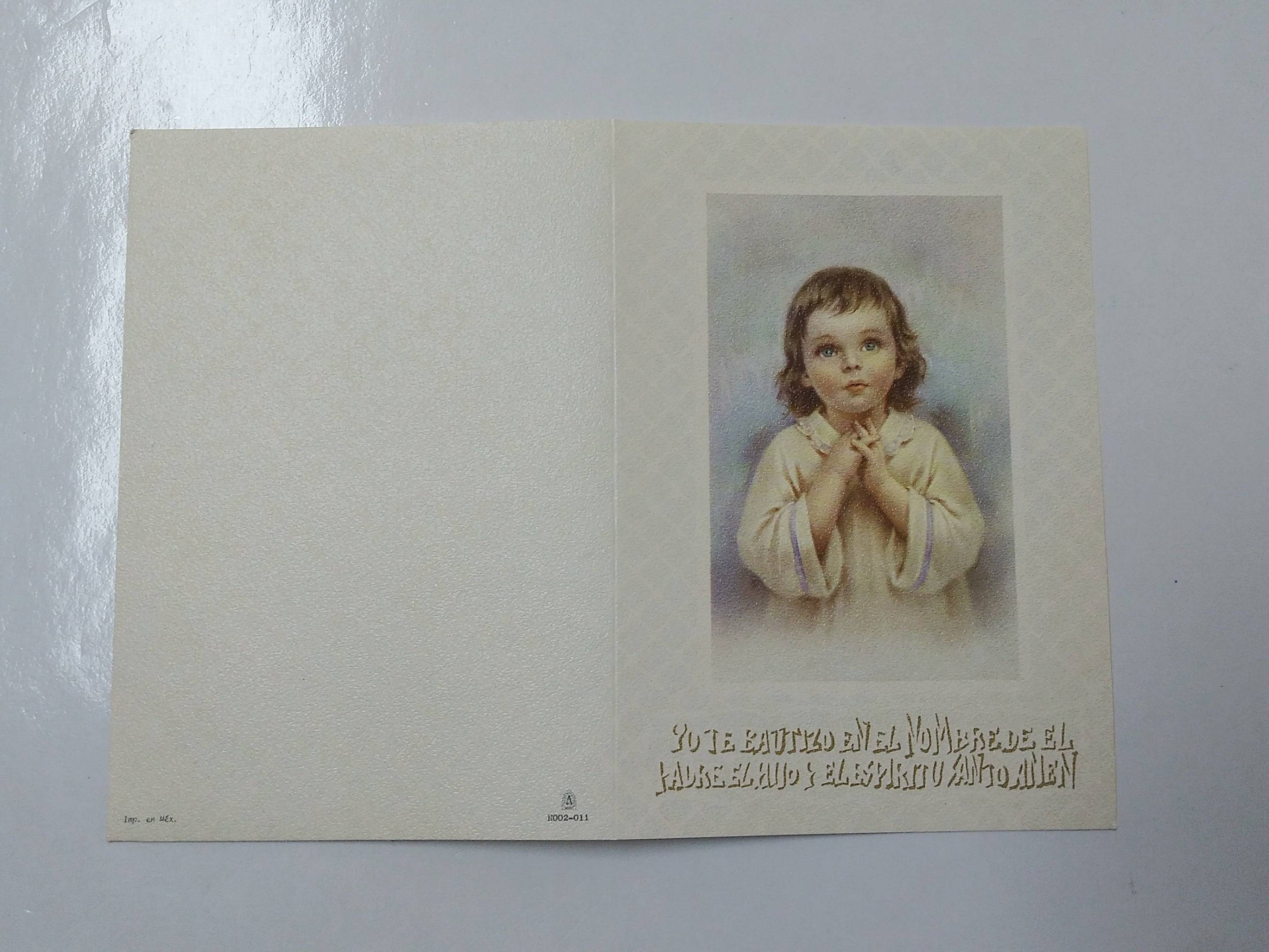 Invitación De Bautizo