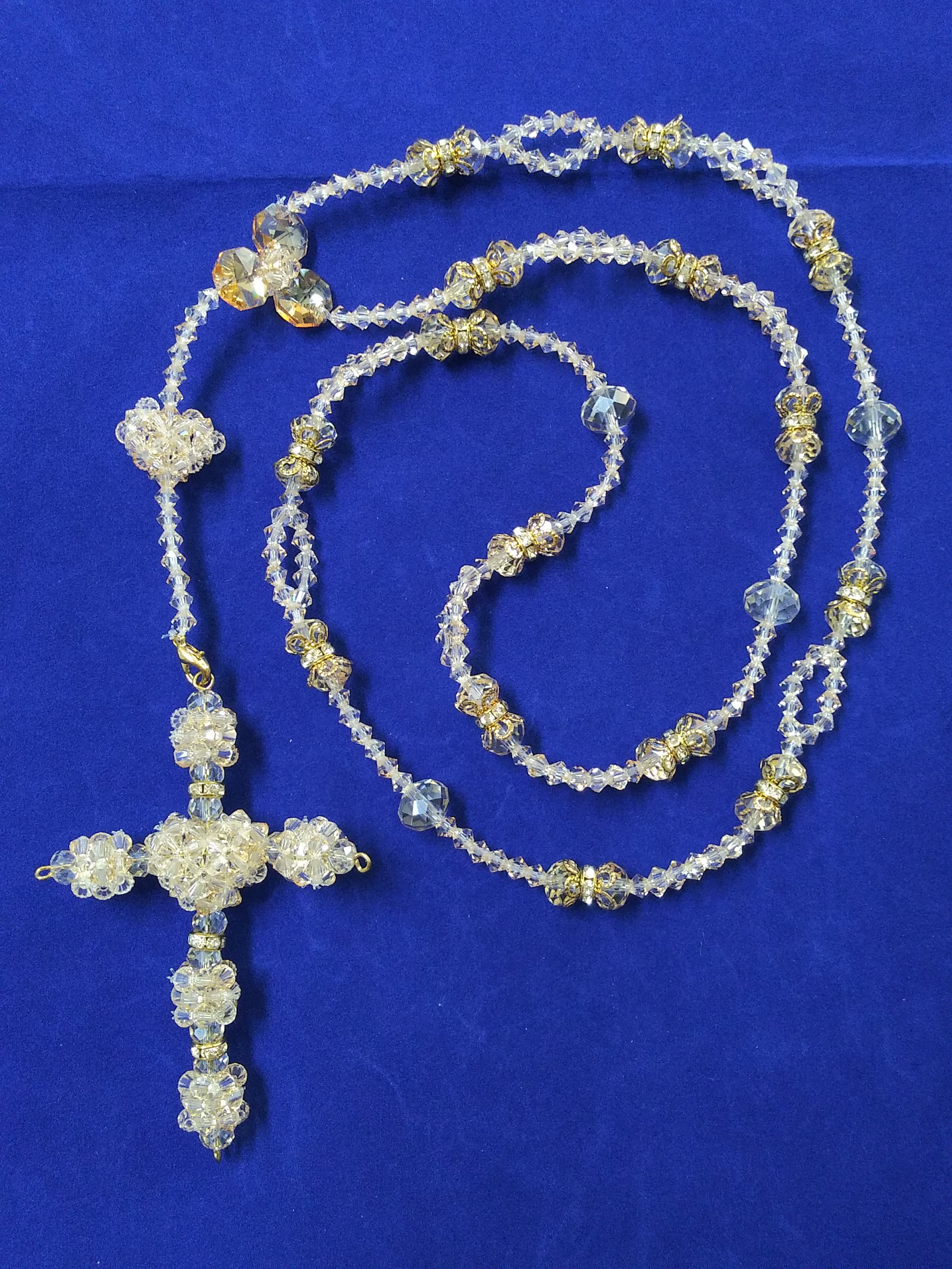 Special Occasion Rosary - Gold
