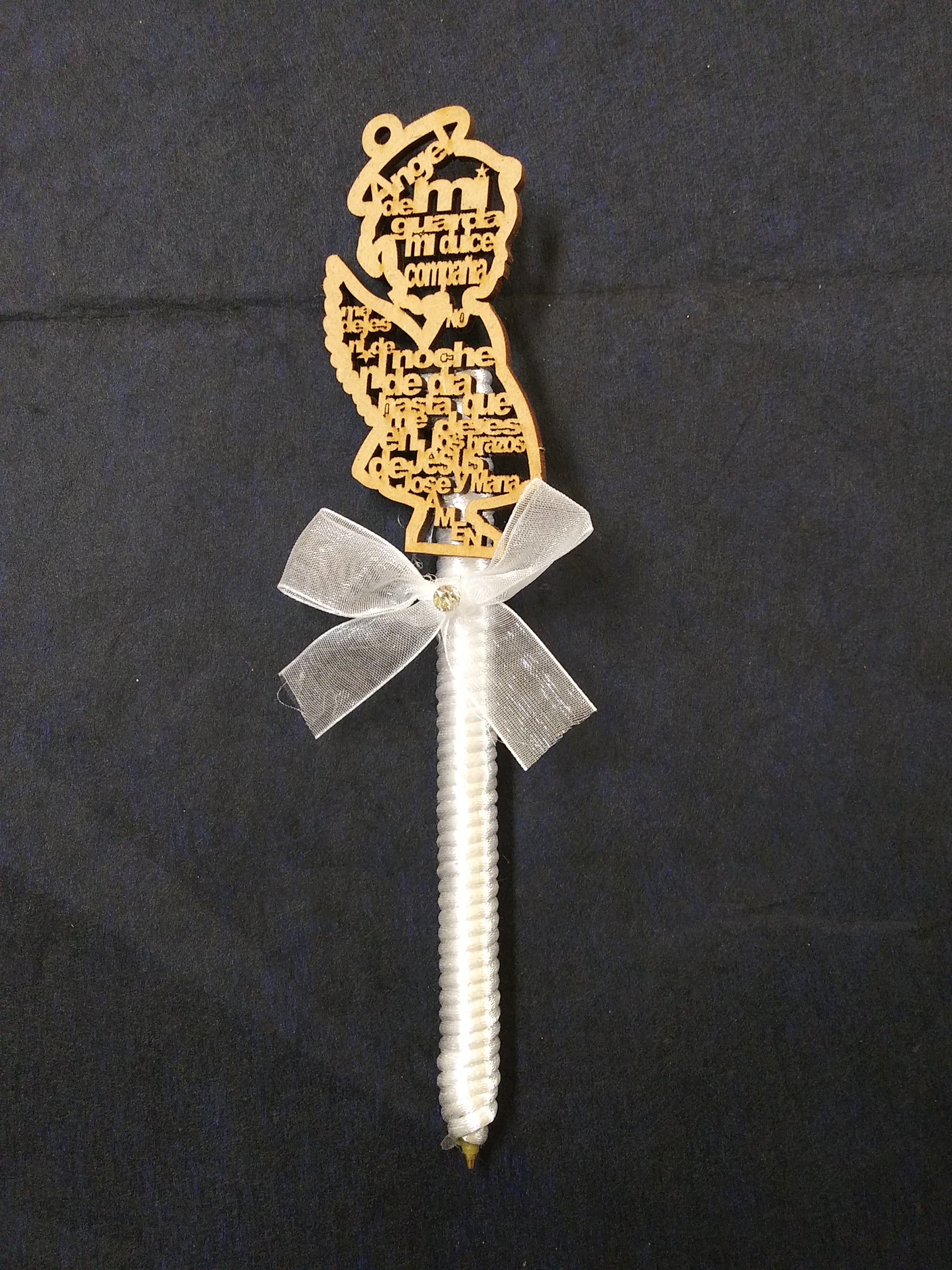 Baptism Pen - Laser Cut Wood