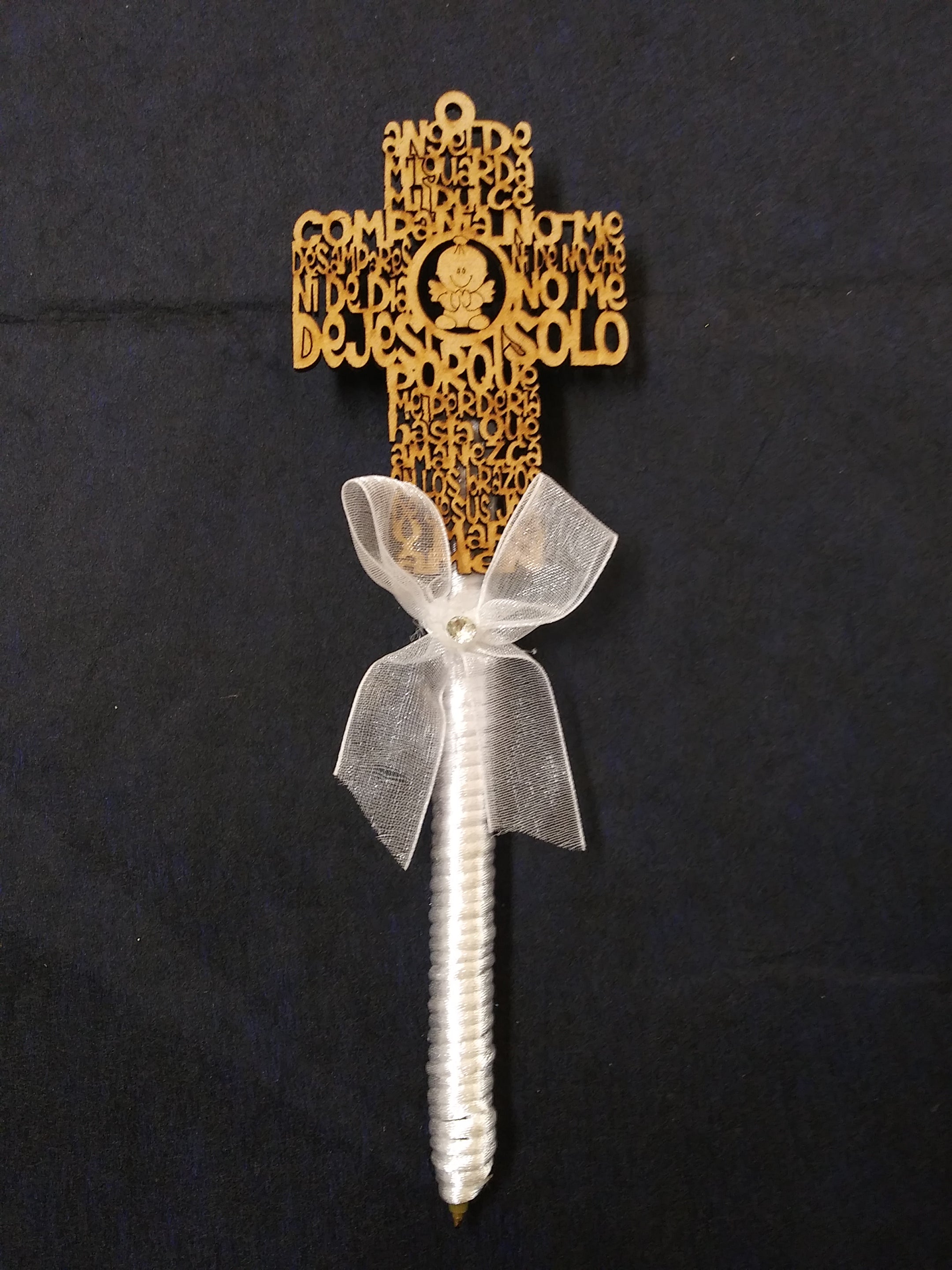 Baptism Pen - Laser Cut Wood