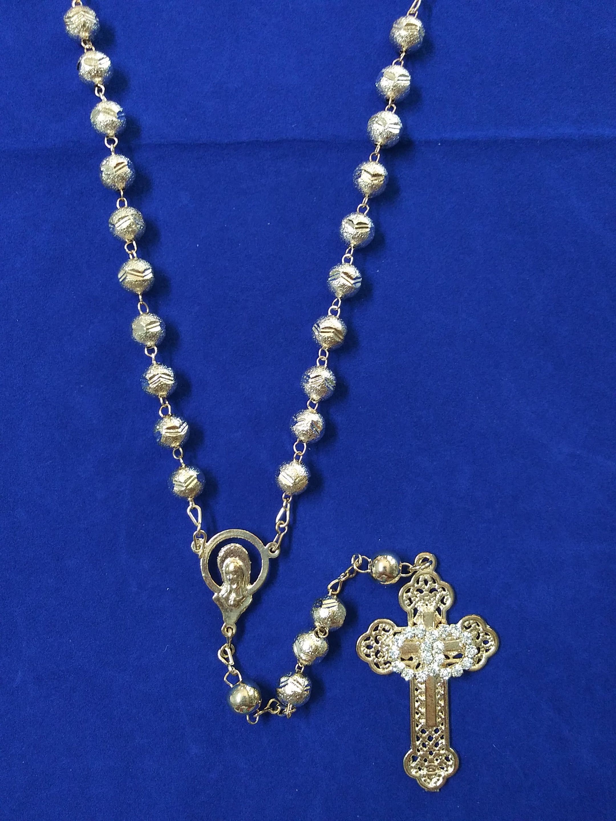 Wedding Rosary - Gold Wedding Rings