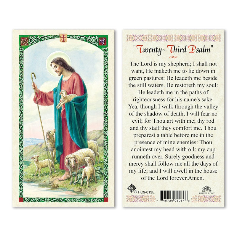 "Twenty-Third Palm" Holy Card