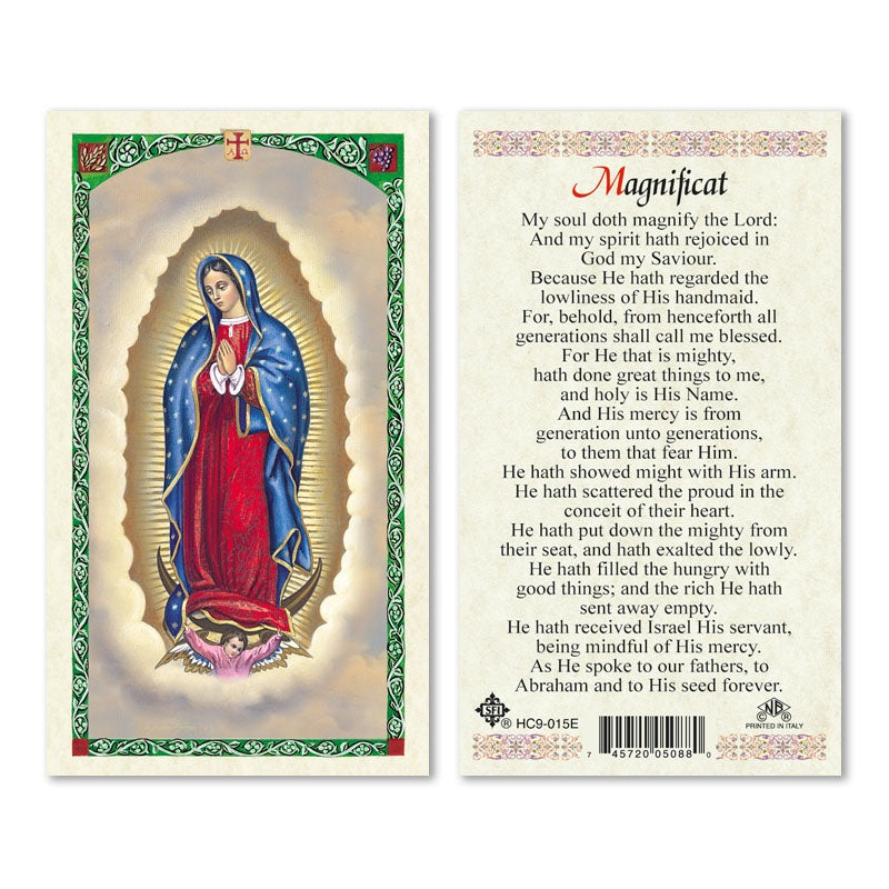 Magnificat Holy Card