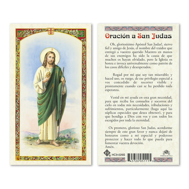 Oracion A San Judas Estampa