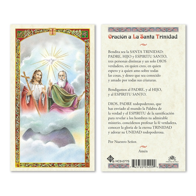 Oracion A La Santa Trinidad Estampa