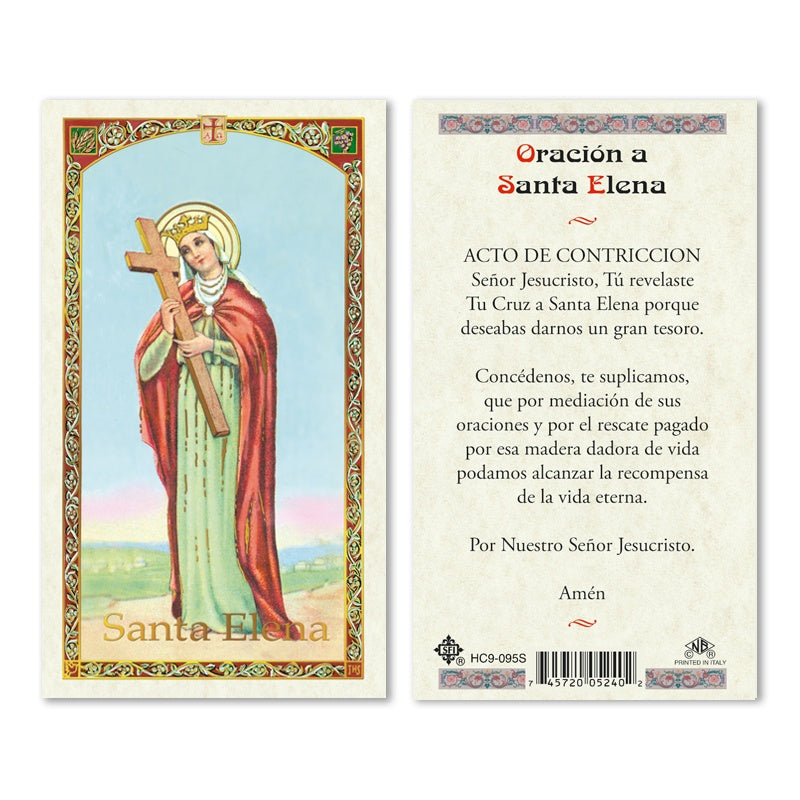 Oracion A Santa Elena Estampa