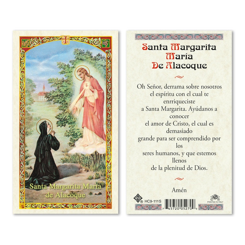 Santa Margarita Maria De Alacoque Estampa