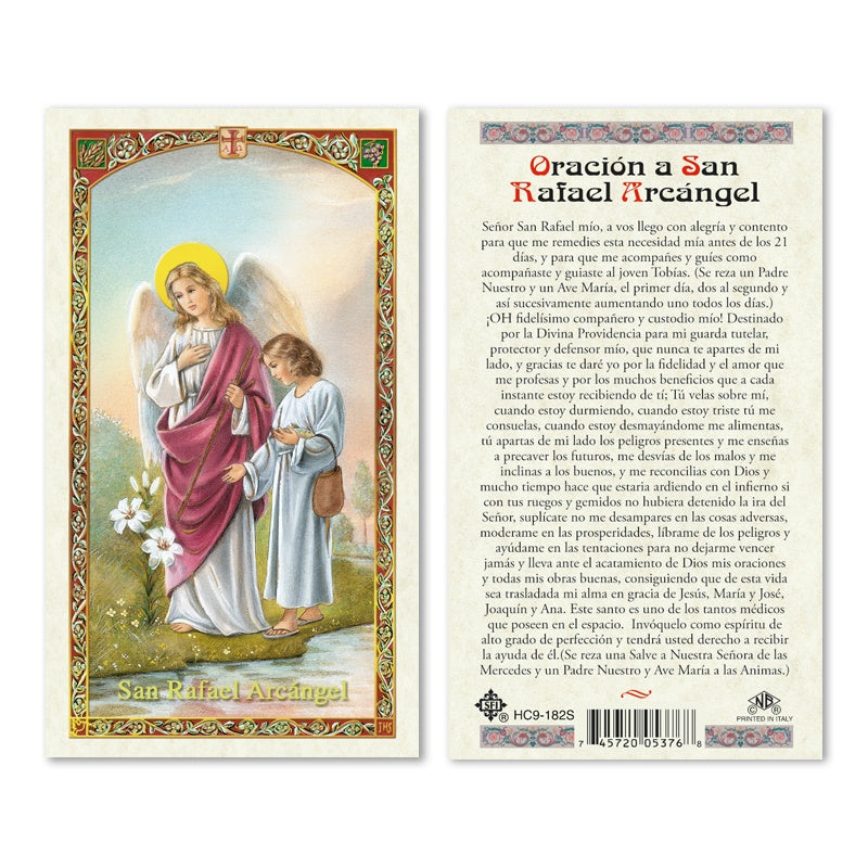 Oracion A San Rafael Arcangel Estamapa