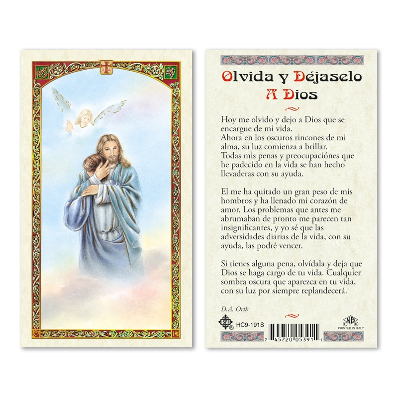 Olvida Y Dejaselo A Dios Estampa