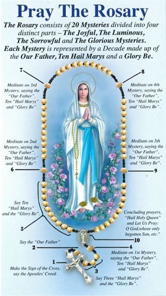 Pray The Rosary Pamphlet