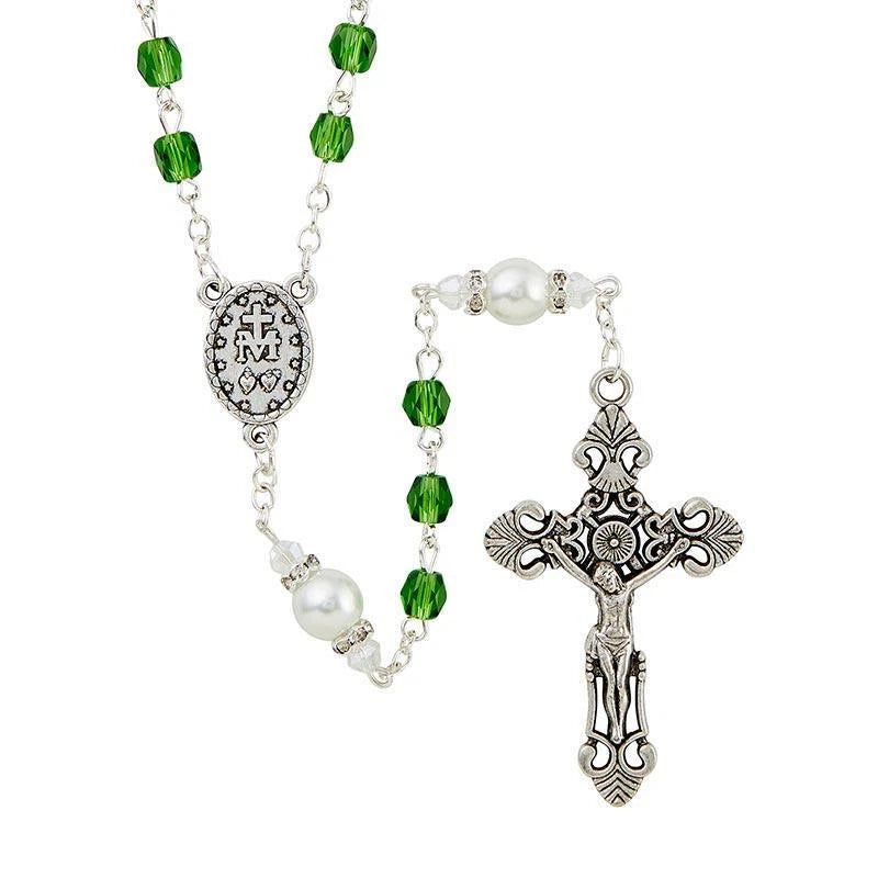 Green Rosary Gift of New Life