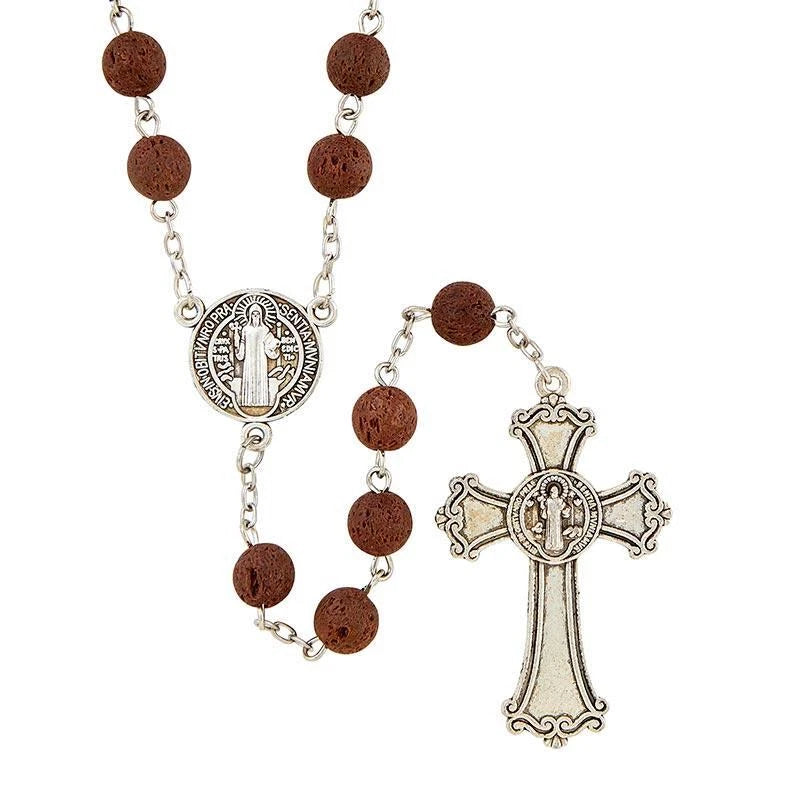 Pompeii Rosary - Dark Brown