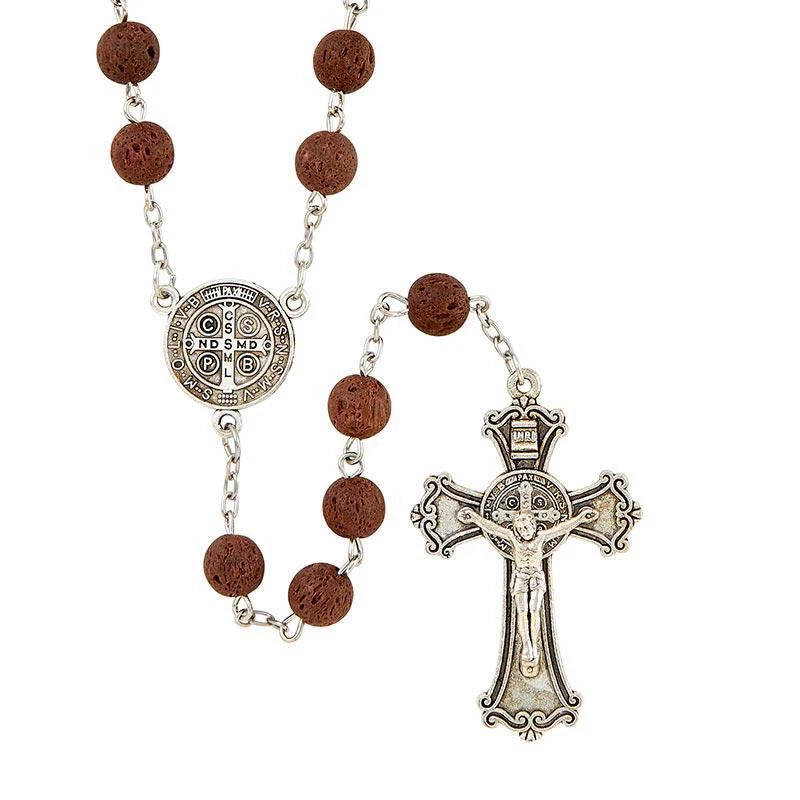 Pompeii Rosary - Dark Brown