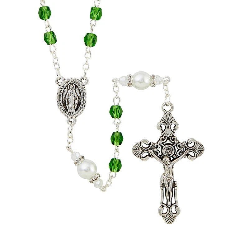 Green Rosary Gift of New Life