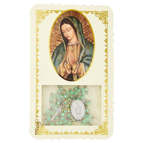 Our Lady Of Guadalupe Holy Card
